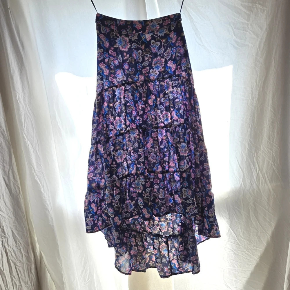 Beautiful Blue Rain 4 tiered Skirt NWT 😍